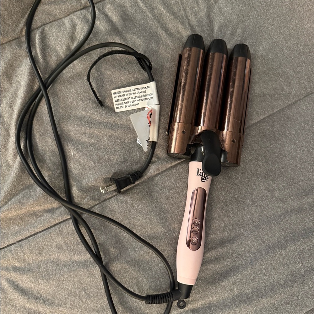 Lange Pink Hair Waver